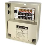 Speco CCTV Camera Power Supply, 9-Channel 12VDC 10A