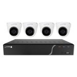 Speco Zip Kit: 4-Channel NVR With 4 Dome Cameras, 1TB