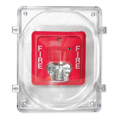 STI Strobe Damage Stopper and Open Back Box for Flush Mount