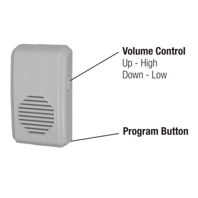 STI Wireless Entry Alert Chime with Receiver Kit