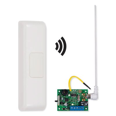 STI Wireless Doorbell Button Alert with Single Channel Slave Receiver