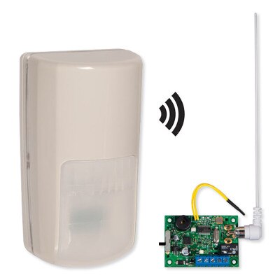 STI Wireless Outdoor Motion Detector with Single Channel Slave Receiver