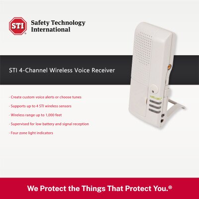 STI 4-Channel Wireless Voice Receiver