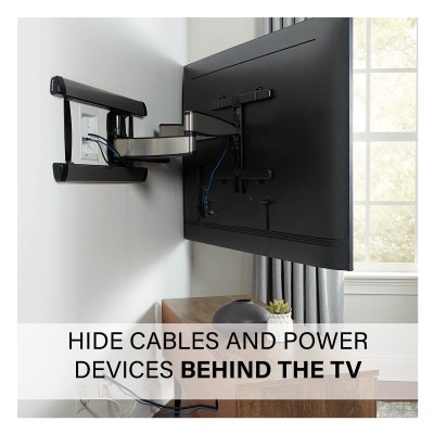 Flat Screen TV Cord and Cable Power Kit