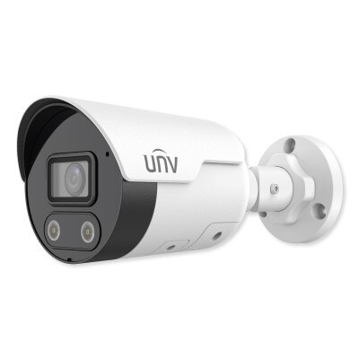 Uniview 5MP HD Tri-Guard Dual-Light Bullet Camera, 2.8mm Fixed Lens