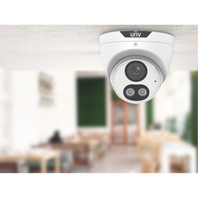 Uniview 5MP HD Eyeball Network Dome Camera, 2.8mm Fixed Lens