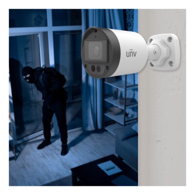 Uniview 5MP HD IR Bullet Analog Camera, Fixed 2.8mm Lens