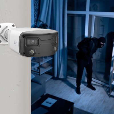 Uniview 8MP ColorHunter Omniview Series Fixed Bullet Network Camera