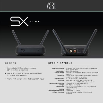 VSSL SX Series SYNC Surround Sound Extender