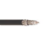 RG6 Quad Shield Coax Cable, 40% Braid