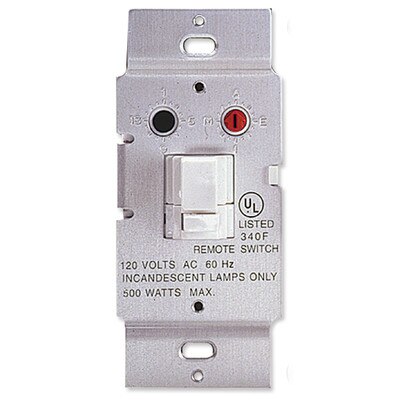 X10 PRO Soft Start Dimmer Wall Switch, White