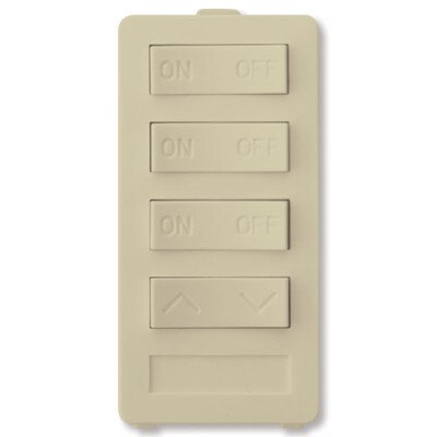 X10 PRO 4-Button Keypad (3 Address & 1 Dimmer), Ivory