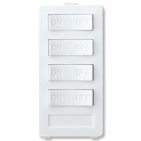 X10 PRO 4-Button Keypad (4 Address), White