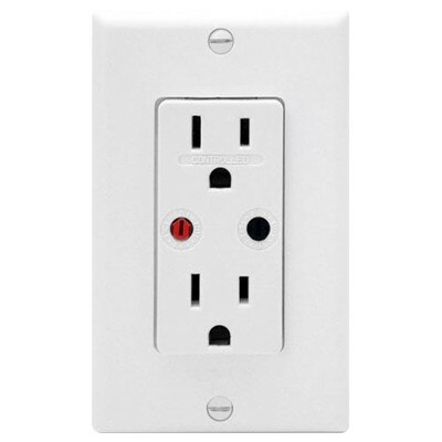 X10 SuperSocket Split Duplex Wall Receptacle