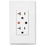 X10 Duplex Wall Receptacle (Both Outlets Controlled), White