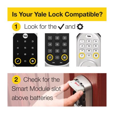 Yale Wi-Fi & Bluetooth Upgrade Kit for Assure Locks (Open Box)