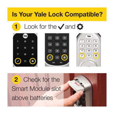 Yale Wi-Fi & Bluetooth Upgrade Kit for Assure Locks