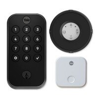 Yale/Linxura Kit with Yale Pro 2 Keyed Keypad Lock and Linxura Wi-Fi Smart Controller