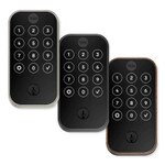 Yale Assure Lock 2 Touchscreen with Wi-Fi, Black Suede