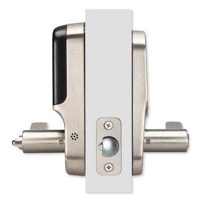 Yale Assure Pushbutton Keypad Lever Lock, Standalone (No Smart Module), Satin Nickel (Open Box)